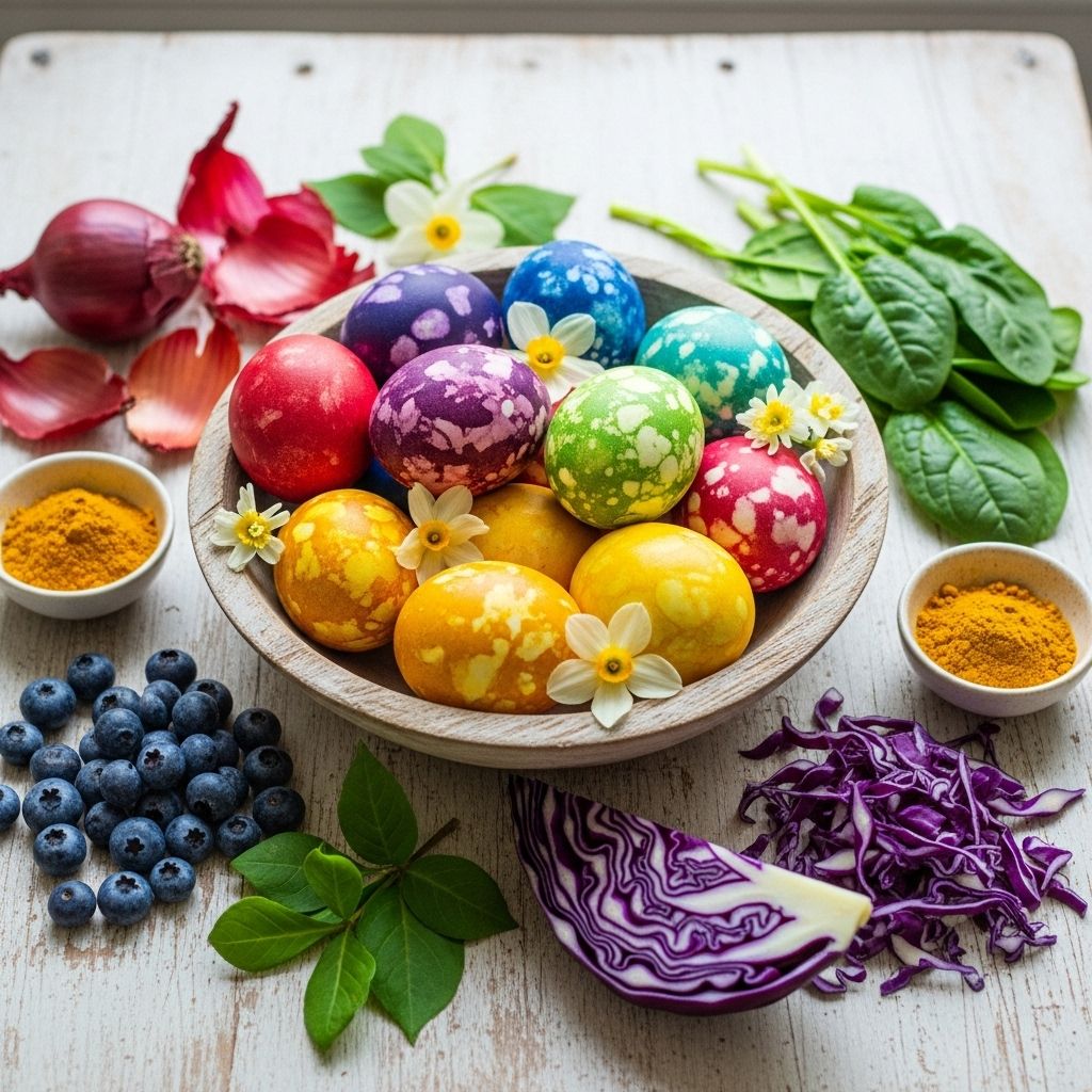 How to Make Naturally Dyed Easter Eggs: Vibrant Eco-Friendly Colors from Your Kitchen Discover vibrant, non-toxic Easter egg colors using natural ingredients and kitchen staples with this eco-friendly DIY guide.