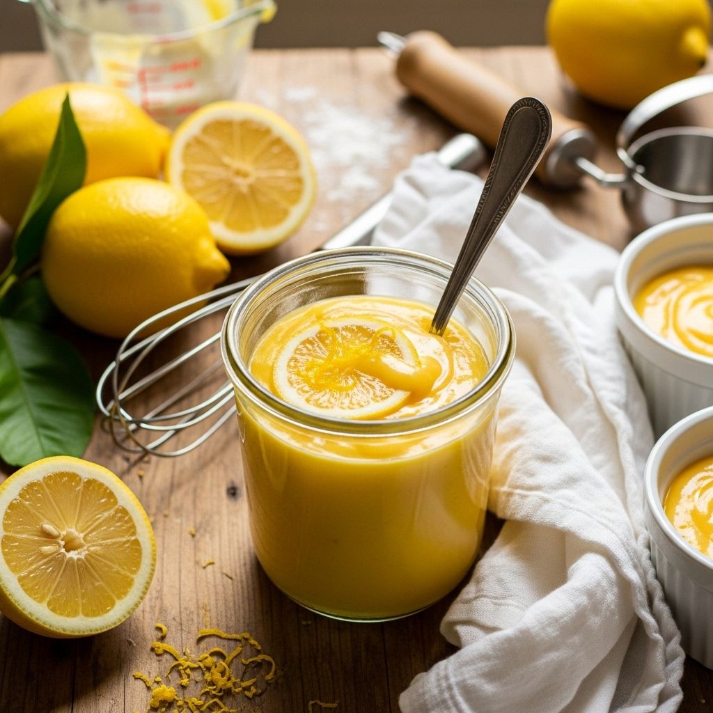 How to Make Perfect Lemon Curd: A Luscious Homemade Classic Bright custard-like spread that elevates desserts, breakfast, and snacks with citrus zing.