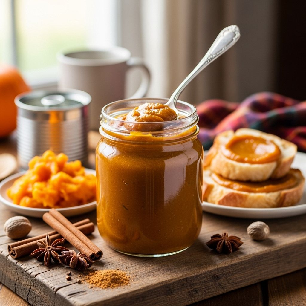 How to Make Pumpkin Butter with Canned Pumpkin: Flavorful Spread for Fall A creamy, spiced breakfast topper that adds cozy, taste-packed flavor to toast and oats.