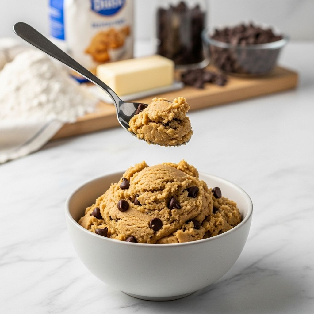 How to Make Safe and Delicious Raw Cookie Dough at Home Childhood cravings meet risk-free sweetness in every bite of this nostalgic pantry staple.