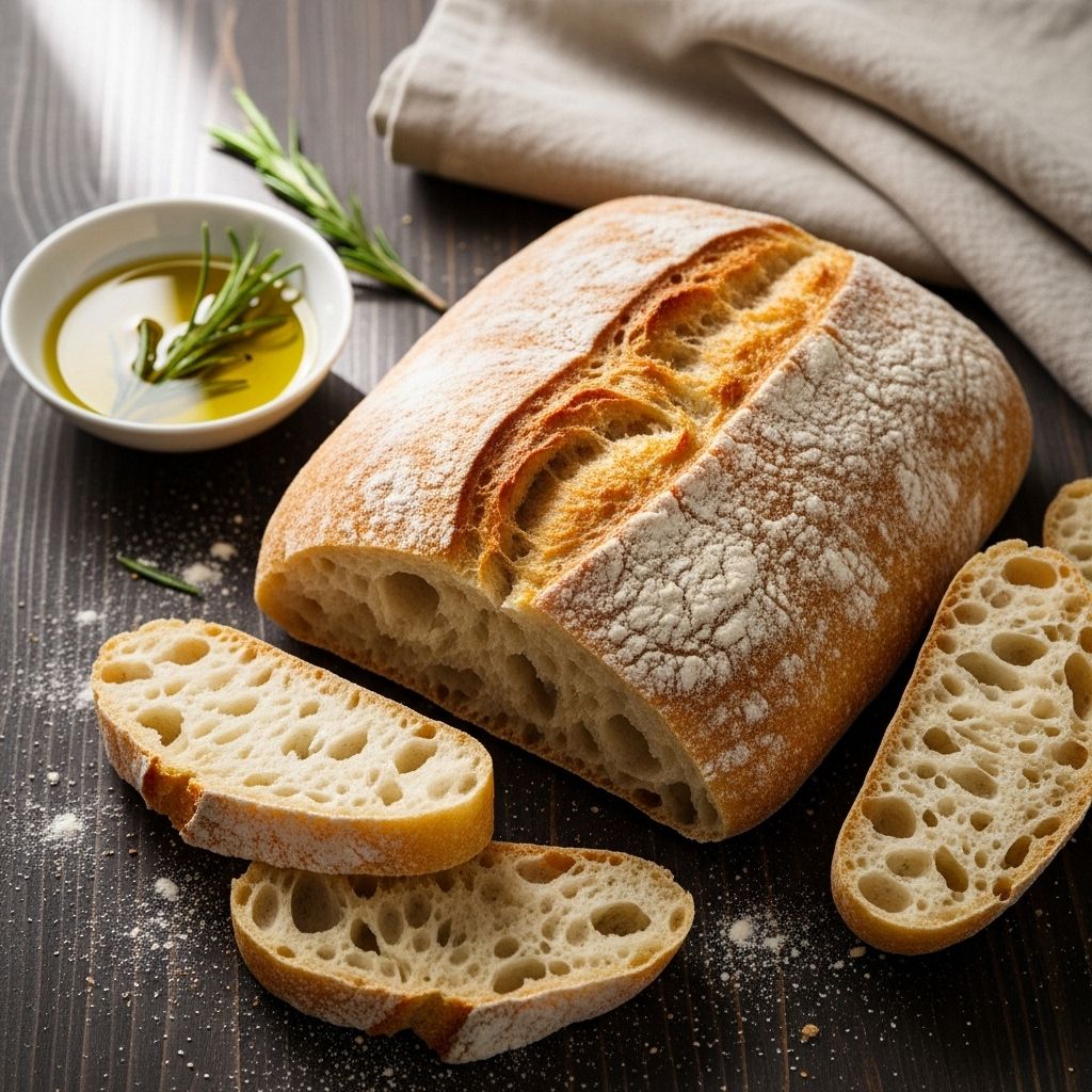 Master the artisan technique for crusty, open-crumb Italian bread in your own kitchen.
