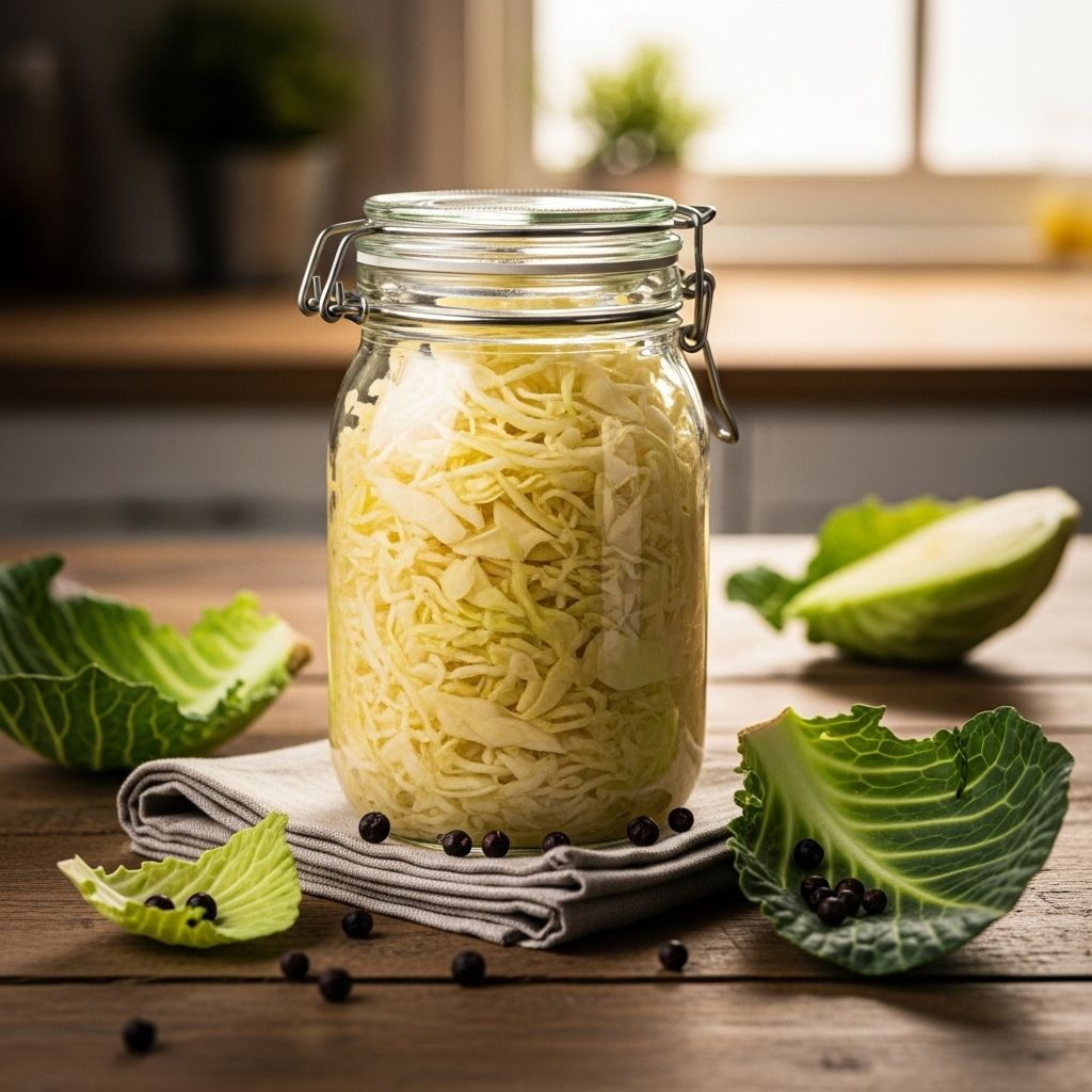 A straightforward fermentation method that yields crunchy, gut-friendly kraut every time.