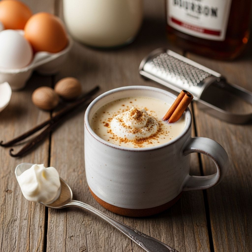 A creamy, spiced holiday treat designed to impress and adapt to every taste preference.