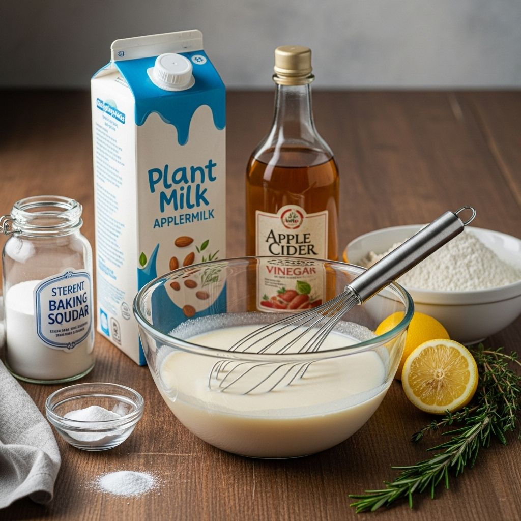 A quick dairy-free twist that boosts moisture and tang in your favorite baked treats.