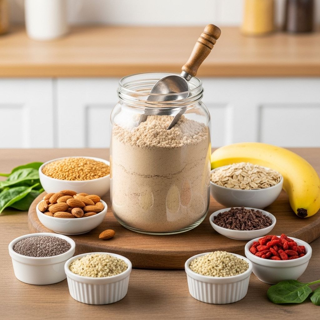 Craft nutrient-rich blends that fit your dietary needs and taste preferences.