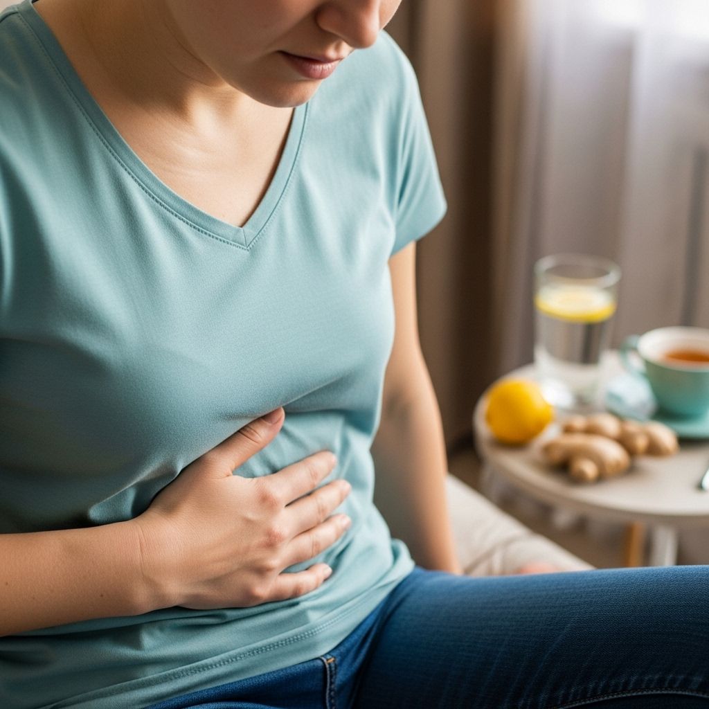 Simple techniques help shift trapped air and soothe abdominal tension.