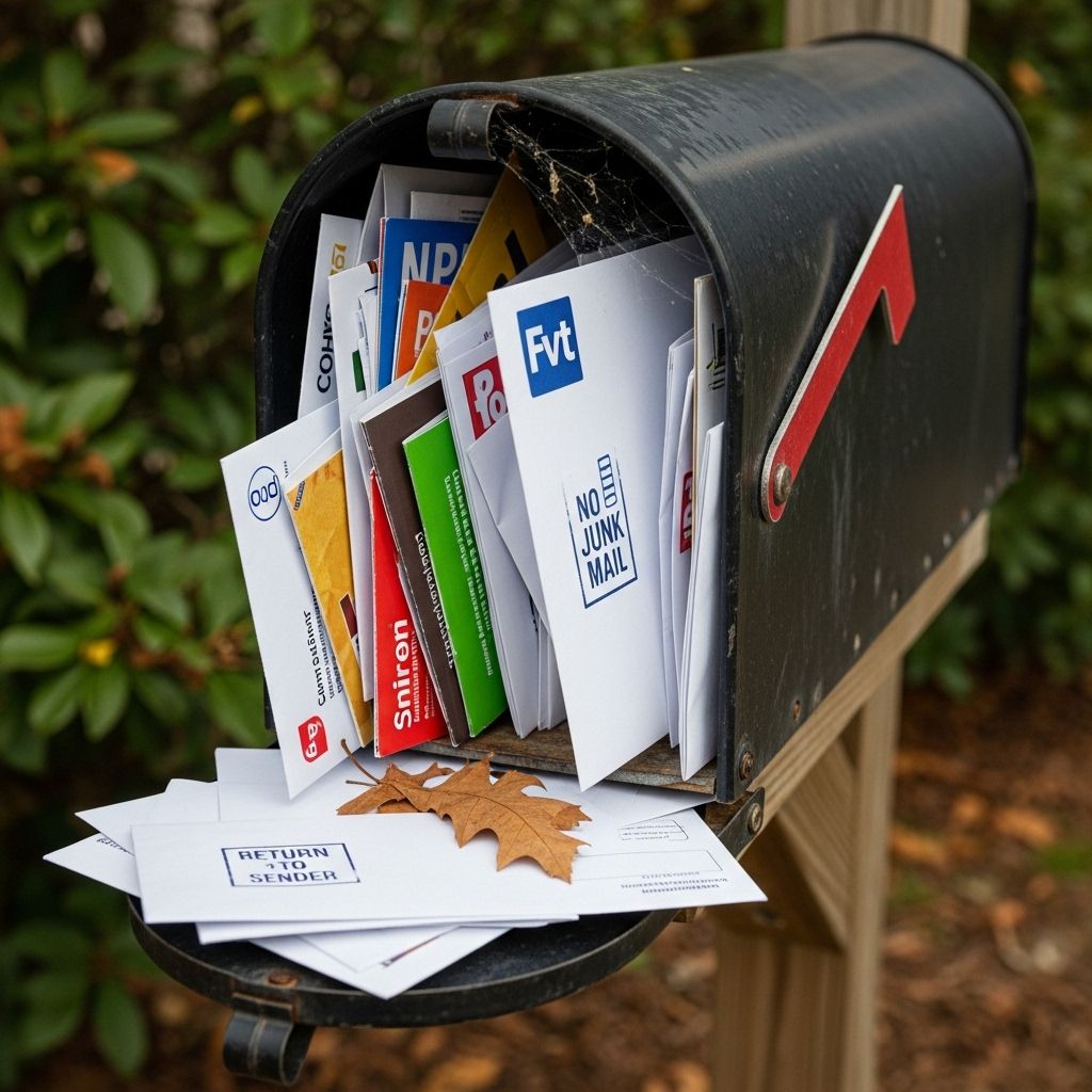 Cut paper clutter, protect your privacy, and reduce waste by learning how to effectively opt out of junk mail.