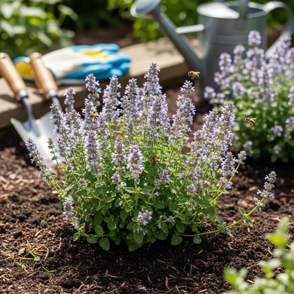 This hardy mint enriches gardens with fragrant foliage and a buzz of beneficial insects.
