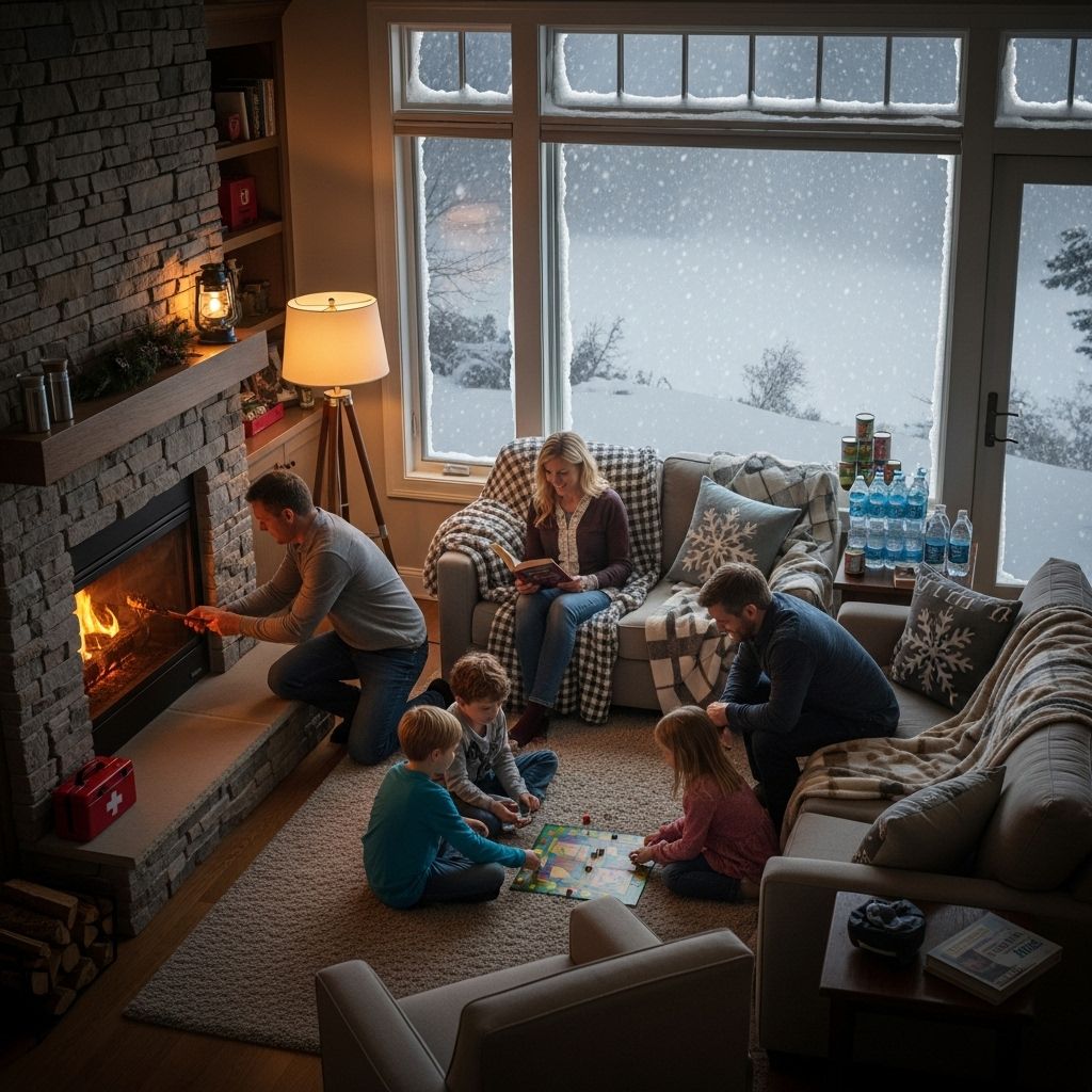 Essential Steps to Prepare Your Home and Family for a Blizzard Comprehensive strategies for safeguarding your home, car, and family against blizzard risks—clarity on supplies, planning, and safety.