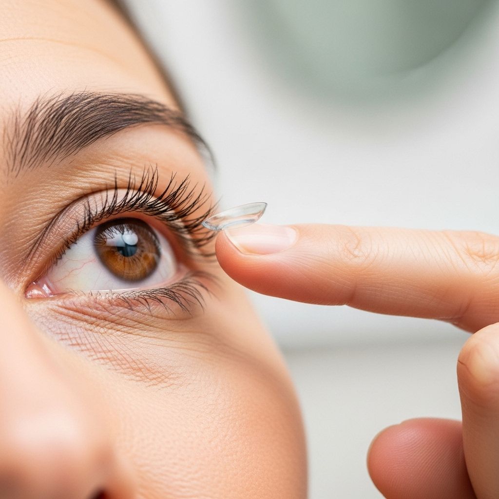 Master the art of safely and comfortably inserting contact lenses with step-by-step instructions and practical troubleshooting tips.
