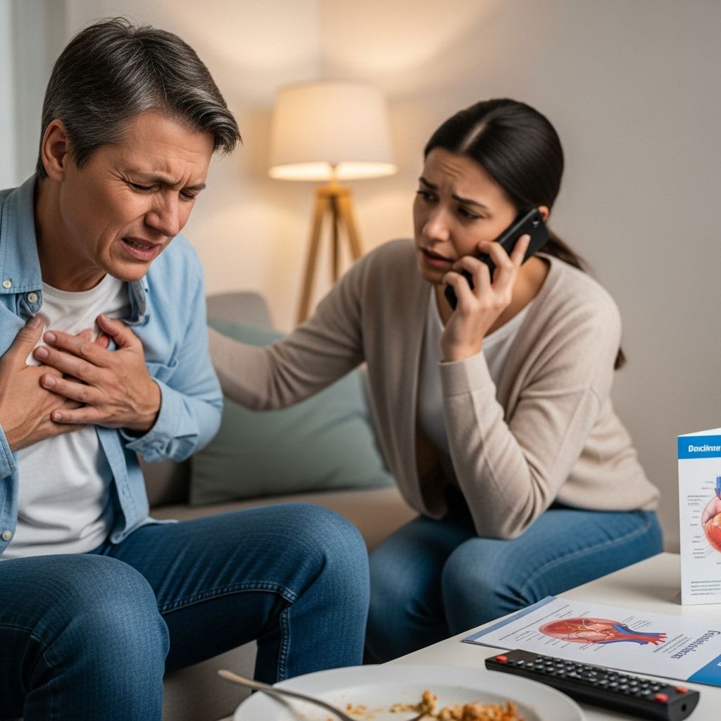 Learn how to spot heart attack symptoms, assess the risks, and take immediate action to protect your heart health at home.