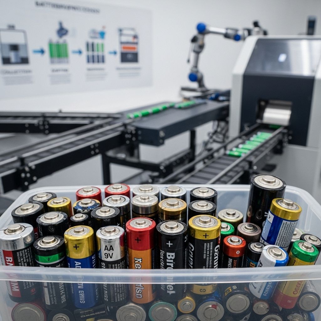 How to Properly Recycle Batteries: Processes, Benefits, and Tips Learn everything you need to know about recycling batteries: types, processes, environmental impact, and safe disposal practices.
