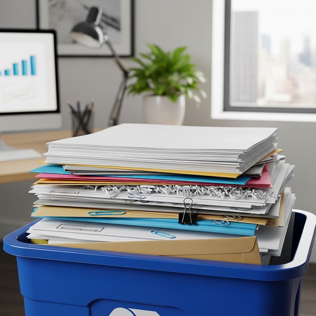 Master the essentials of office paper recycling, from what can be recycled to best practices that keep your business eco-friendly.