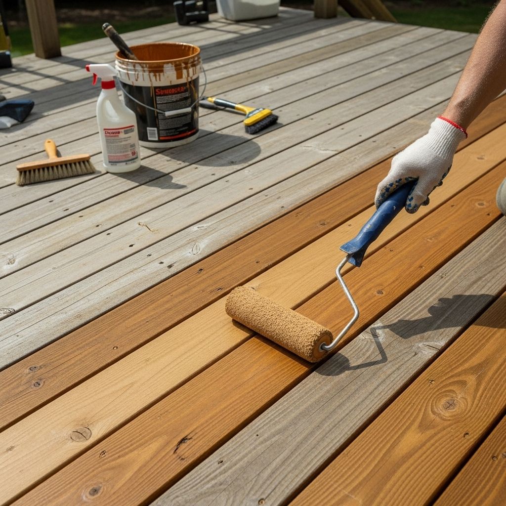 Renew wooden surfaces to boost safety and enhance your outdoor living.