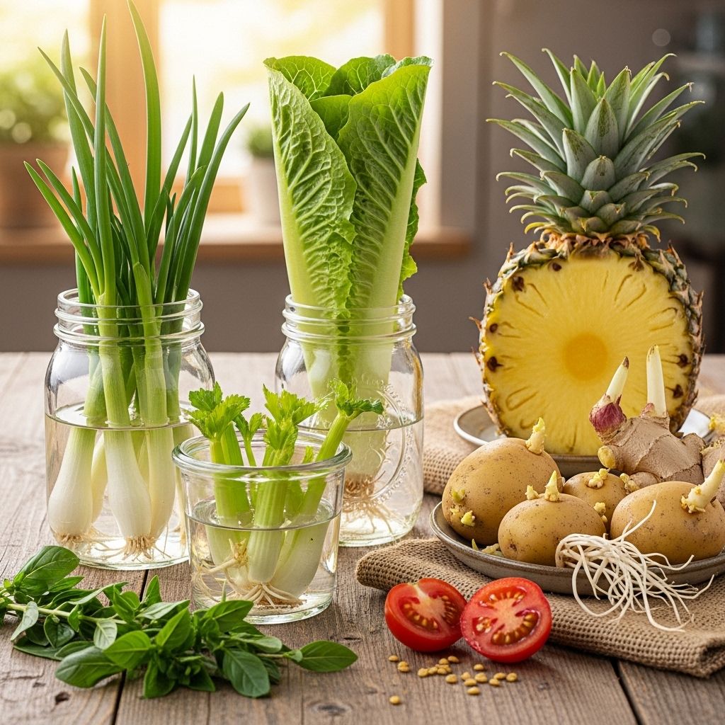 How to Regrow Food from Kitchen Scraps: A Comprehensive Guide Turn common kitchen scraps into new food plants with these science-backed regrowing techniques for a more sustainable kitchen.