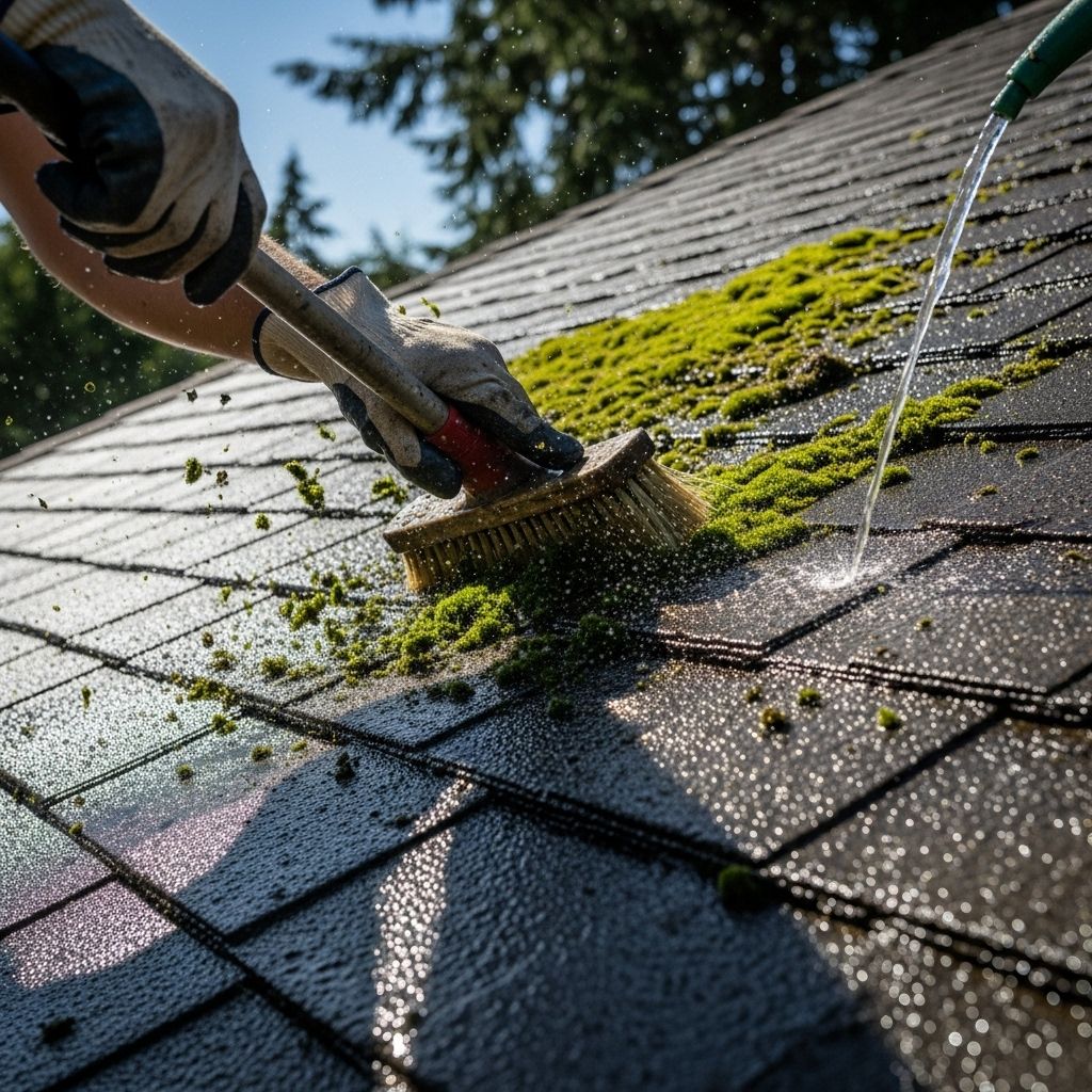 Regular gentle care with effective solutions preserves your shingles and prevents damage.