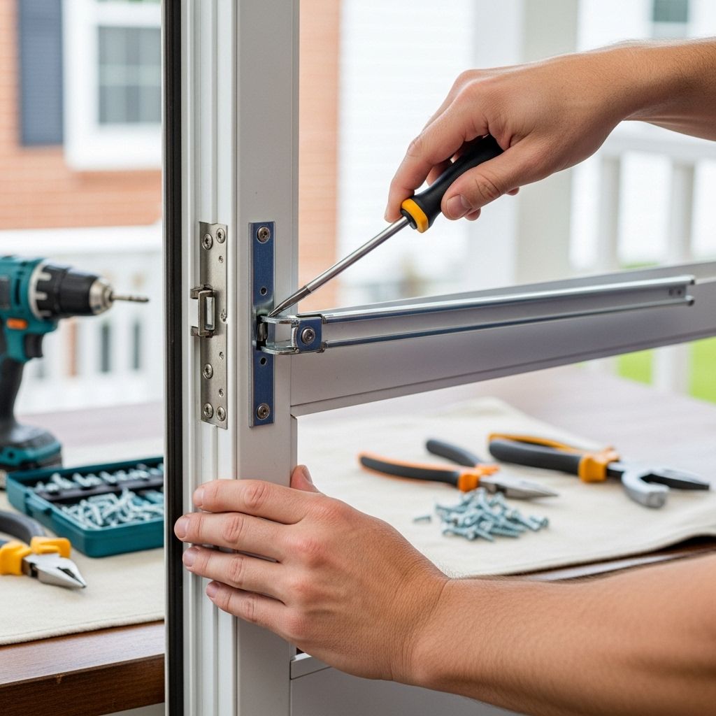 Step-by-step tips for addressing sagging frames, torn screens, and drafty gaps at home.