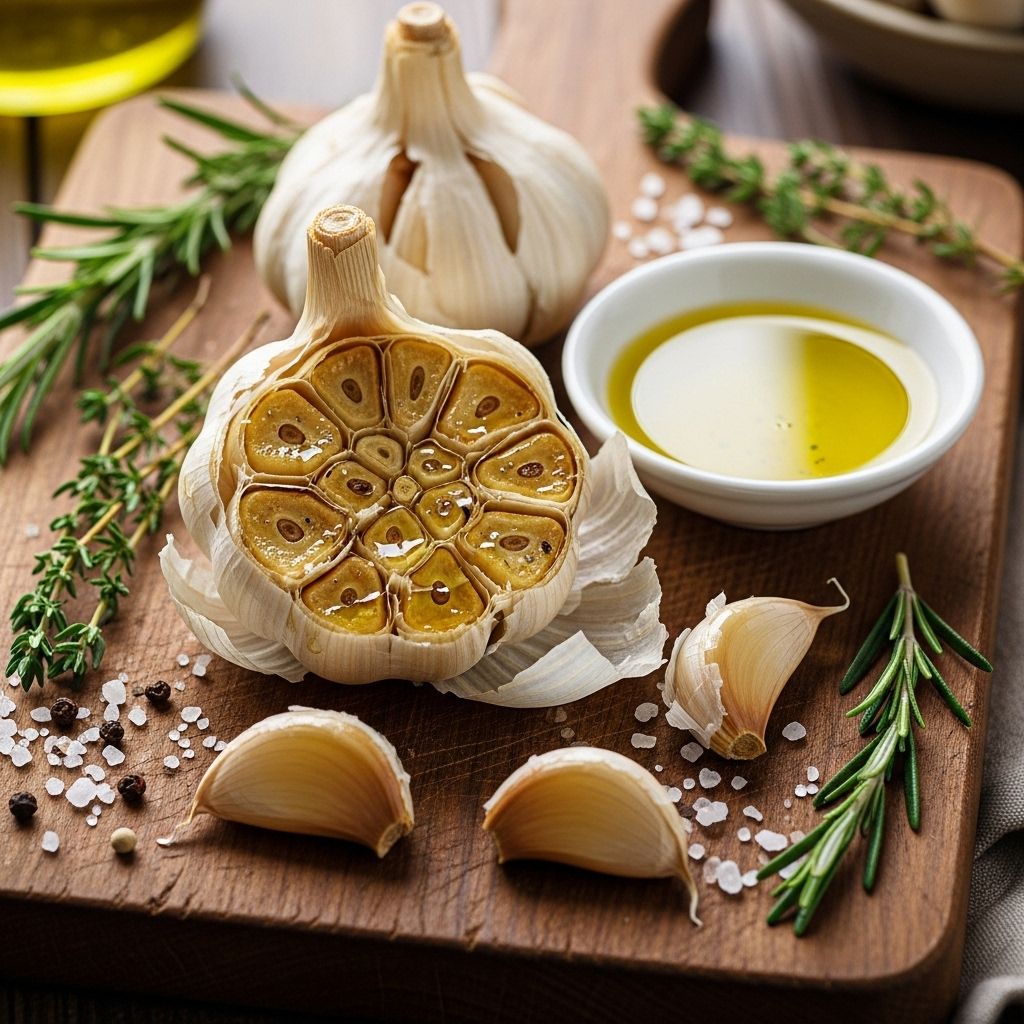 Golden garlic transforms sauces, spreads, and meals with creamy texture and sweet warmth.