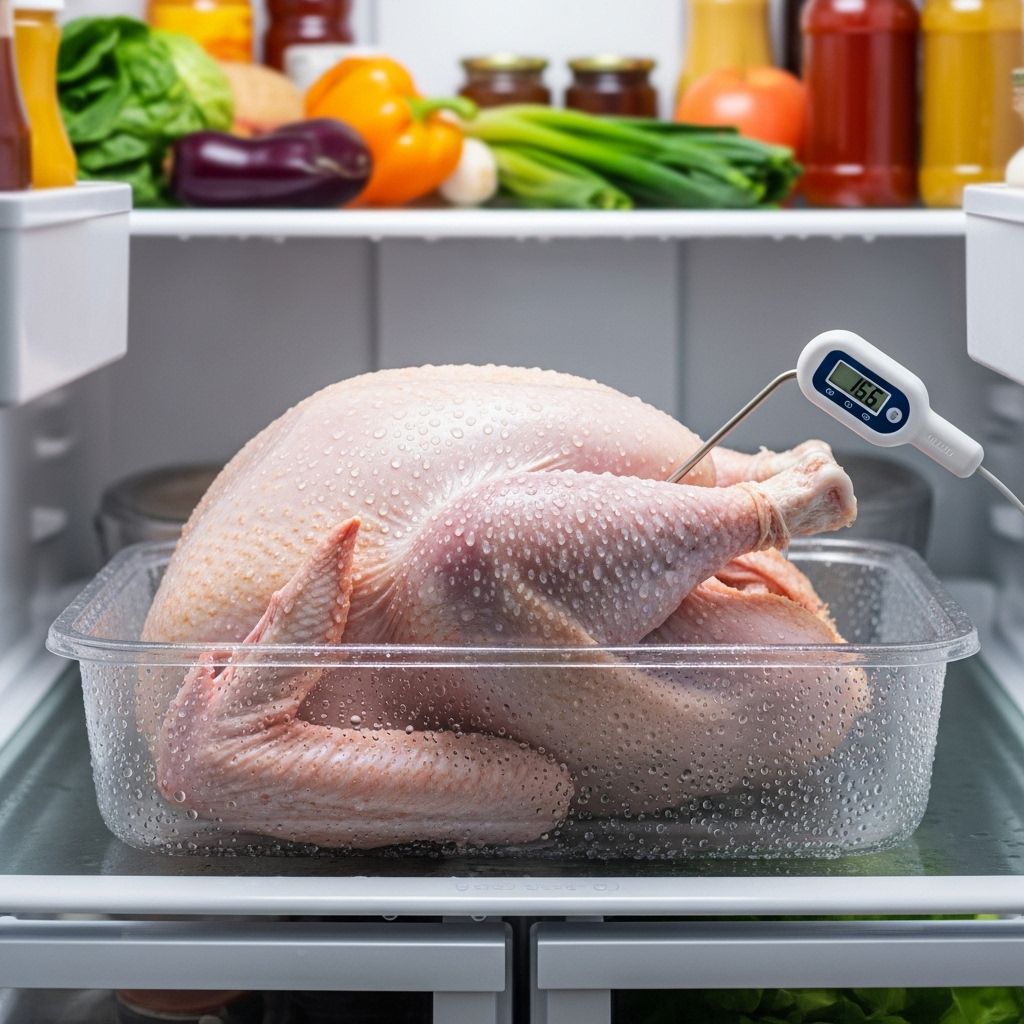 Everything you need to know about thawing your turkey safely—from timing and technique to food safety and troubleshooting issues.