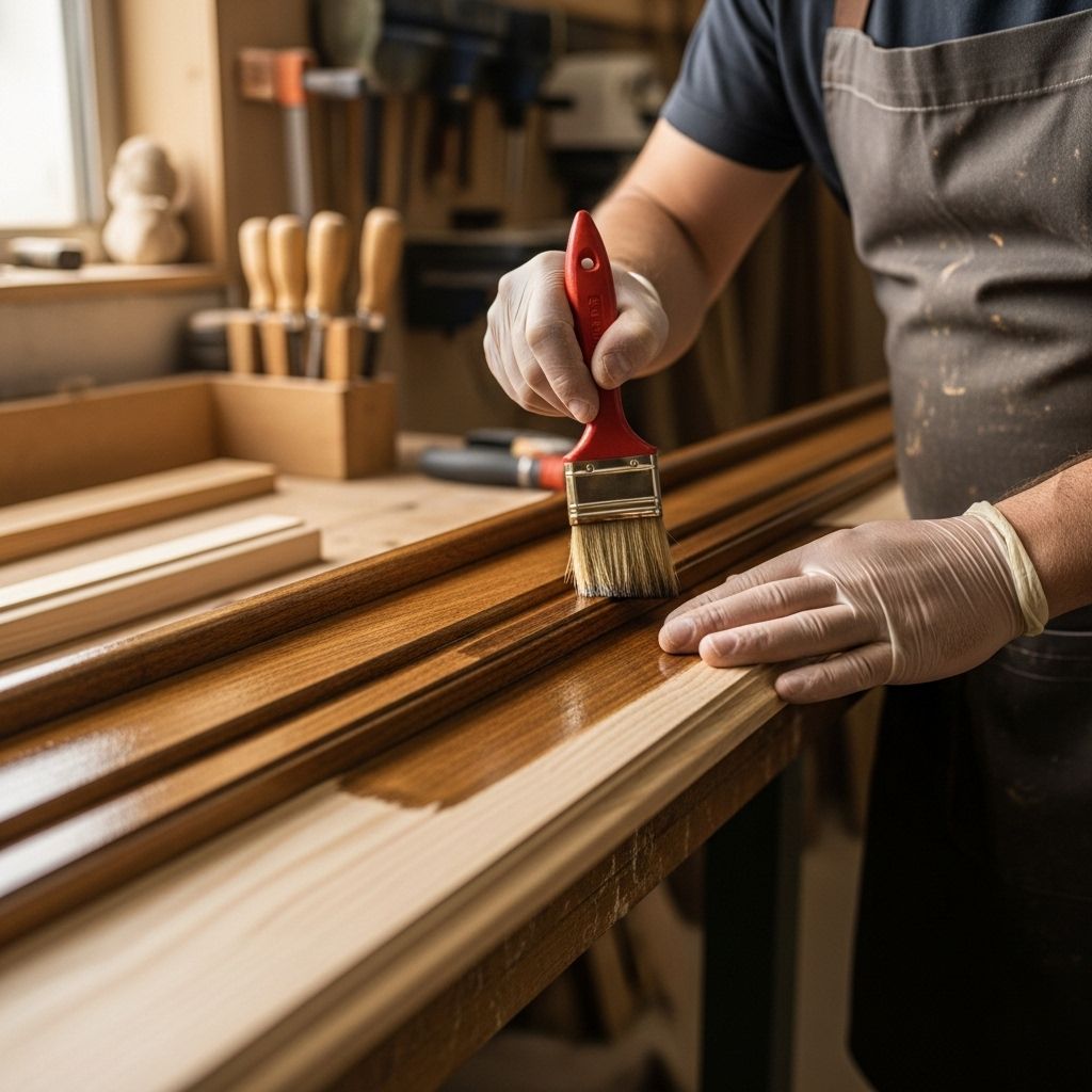 Achieve even color and lasting protection on every molding for stunning interior accents.