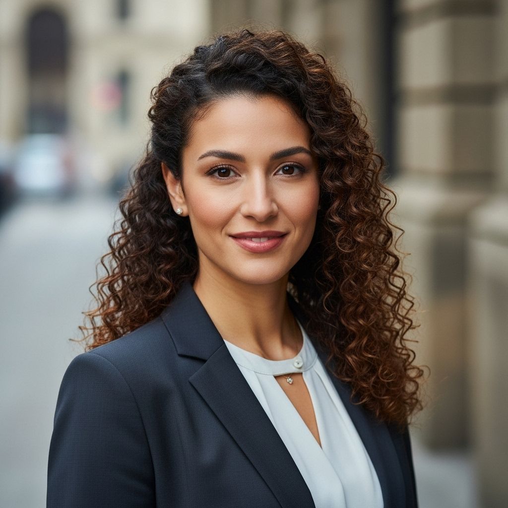 Master the art of styling curly hair for job interviews with practical tips to define curls, minimize frizz, and leave a professional impression.