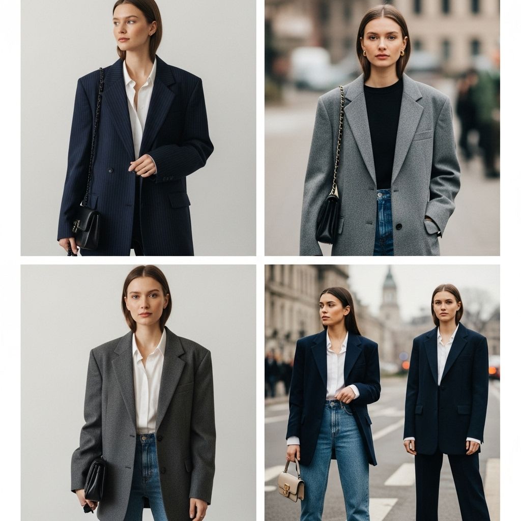 How to Style an Oversized Blazer for Every Occasion Master the art of styling oversized blazers with expert tips for casual, work, and evening looks.