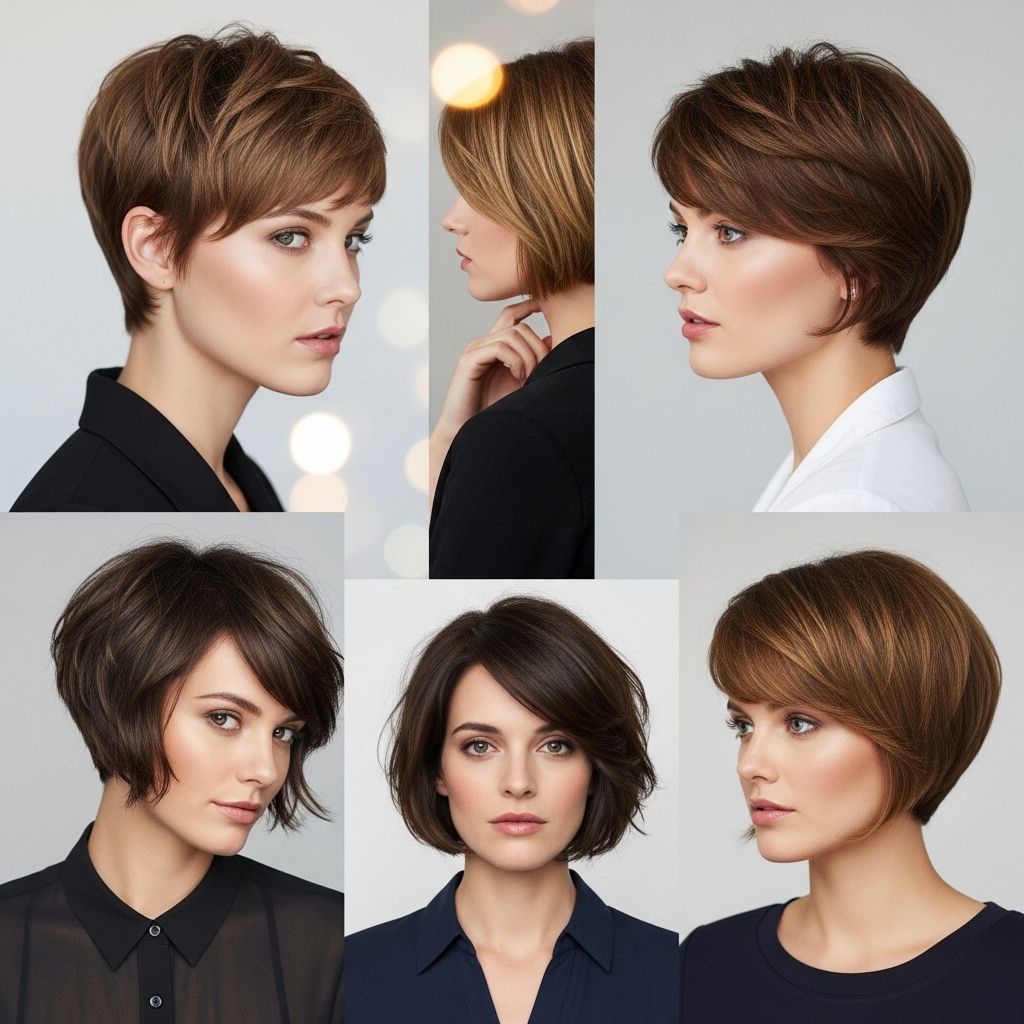 Unlock the styling potential of short haircuts with these quick, creative looks made for every occasion.