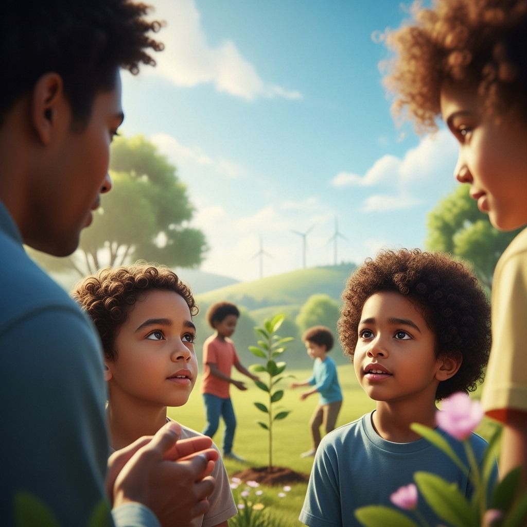 How to Talk to Kids About the Climate Crisis: Guidance for Parents Honest, empathetic advice to navigate your child's climate concerns and foster constructive action.