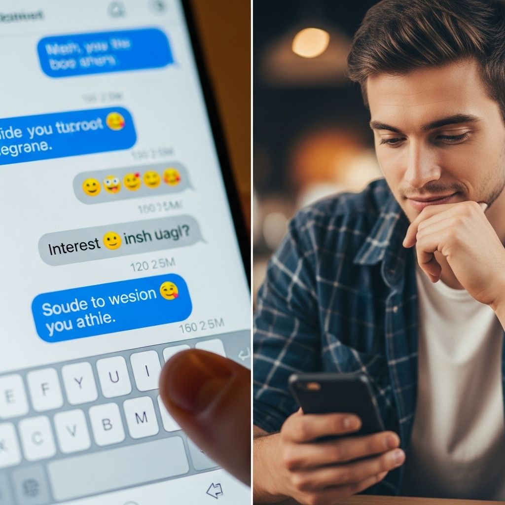 Small chat habits can reveal attraction and keep you confident about his intentions.