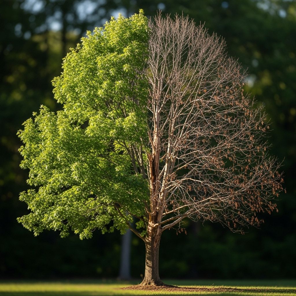 Learn to recognize the warning signs of a dead or dying tree and what you can do to protect your landscape.
