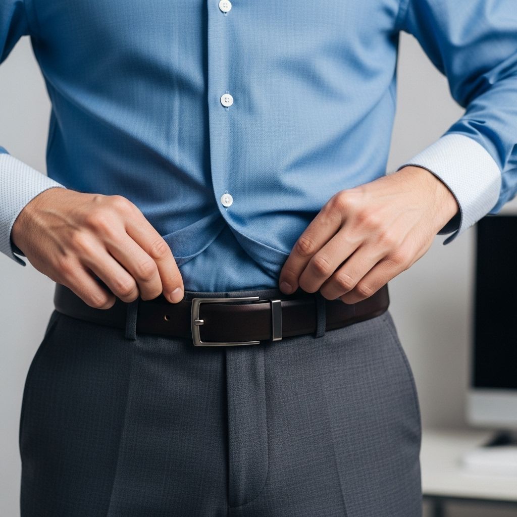 Mastering the Art of Tucking In Shirts for Flawless Style Discover foolproof shirt-tucking methods to instantly elevate your outfits, whether you want a polished office look or effortless, laid-back style.