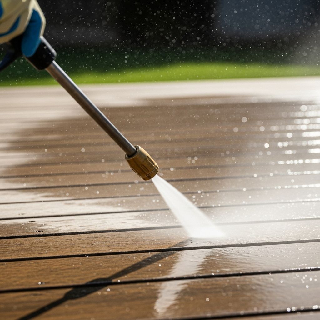 Opt for safe, precise spraying to eliminate dirt and protect your home’s finishes.