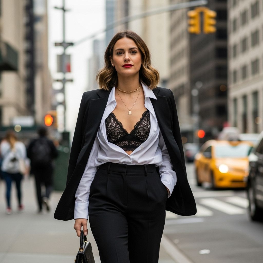 Unlock the bold, confident fashion statement of lingerie-inspired outfits with practical styling advice and inspiring celebrity looks.