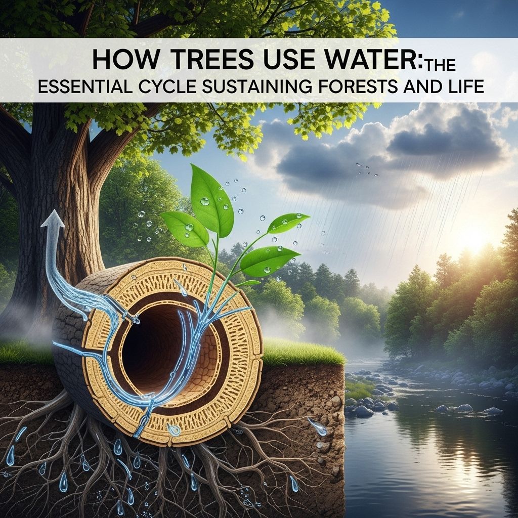Explore the intricate water cycle in trees, from root absorption to rainmaking, and how forests fuel healthy ecosystems.