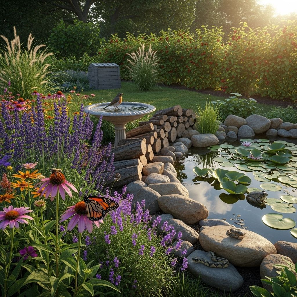 Simple shifts in garden care can turn lawns into thriving habitats for local wildlife.
