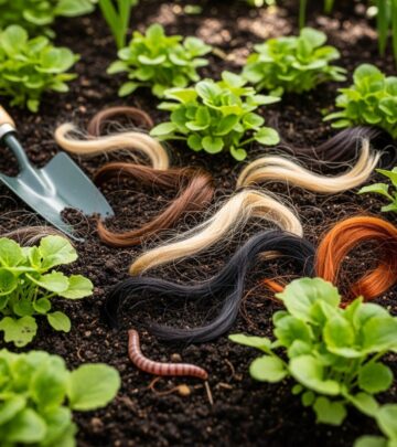 Exploring the science and tradition behind adding human hair to your garden, from composting benefits to pest control strategies.