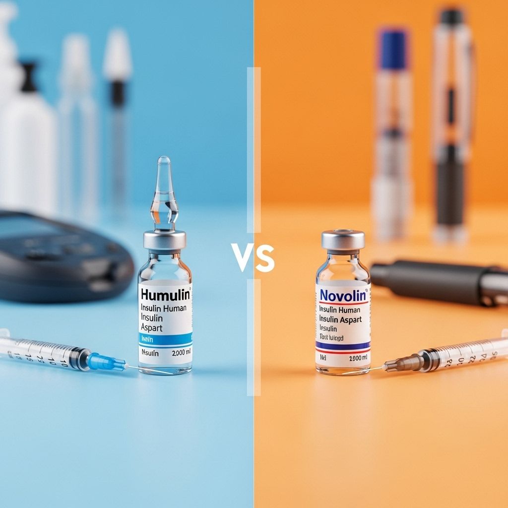 Explore how Humulin and Novolin insulins compare in types, effects, side effects, and which may fit your diabetes management needs best.