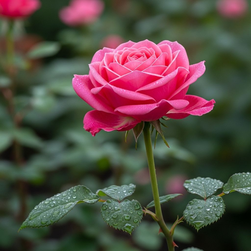 Grow resilient rose bushes that thrive and produce elegant, fragrant blooms all season.
