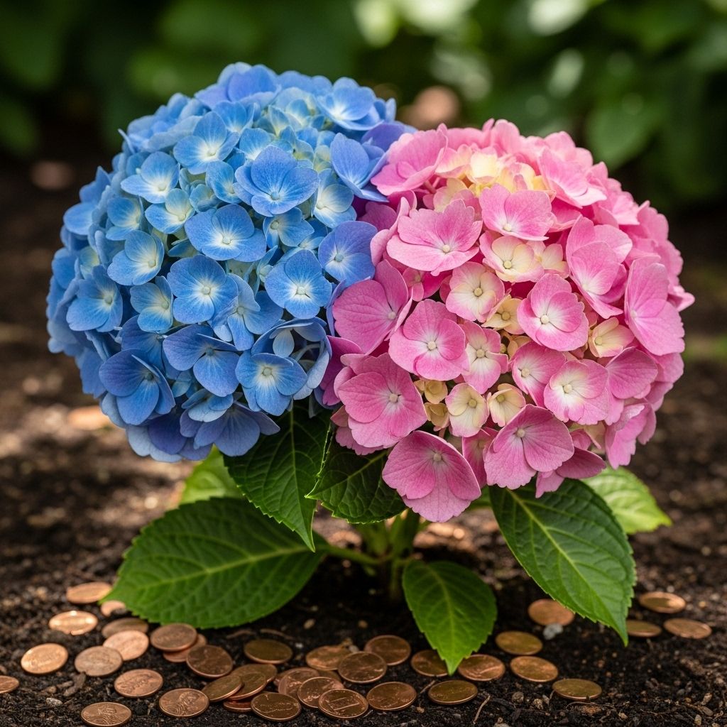 Use soil acidity and aluminum availability to create vibrant blue blooms without myths.