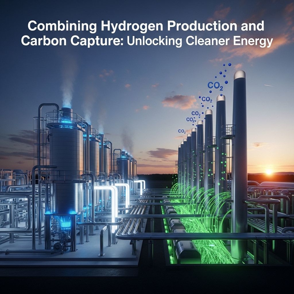 Combining Hydrogen Production and Carbon Capture: Unlocking Cleaner Energy Exploring how pairing hydrogen production with carbon capture can accelerate the transition to low-carbon fuels and fight climate change.
