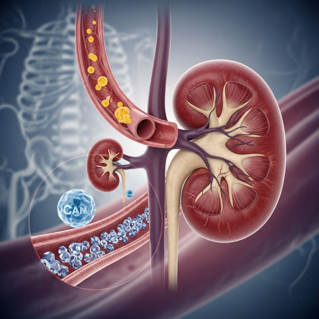 Understand the link between hypercalcemia and kidney failure, including causes, symptoms, risks, and recommended management strategies.