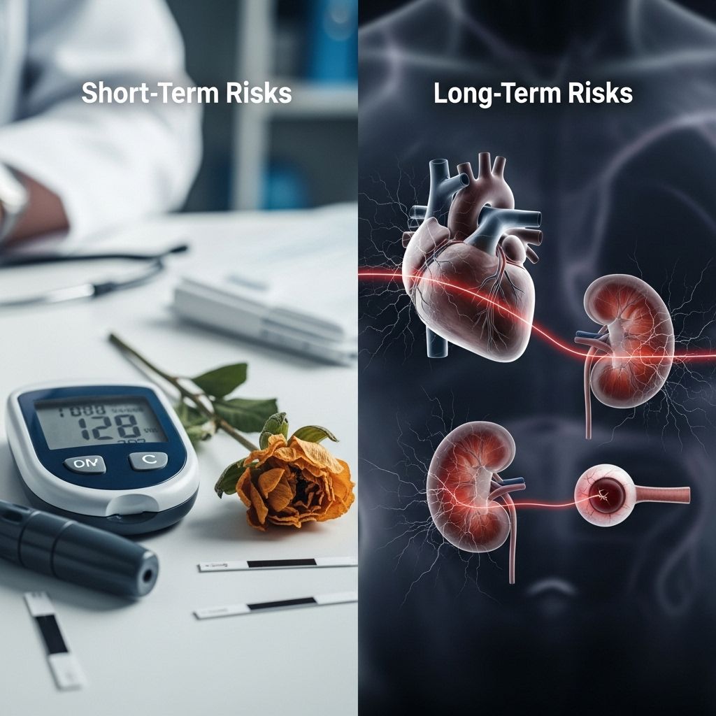 Explore both immediate and chronic complications of high blood sugar, why they occur, and strategies to reduce your health risks.