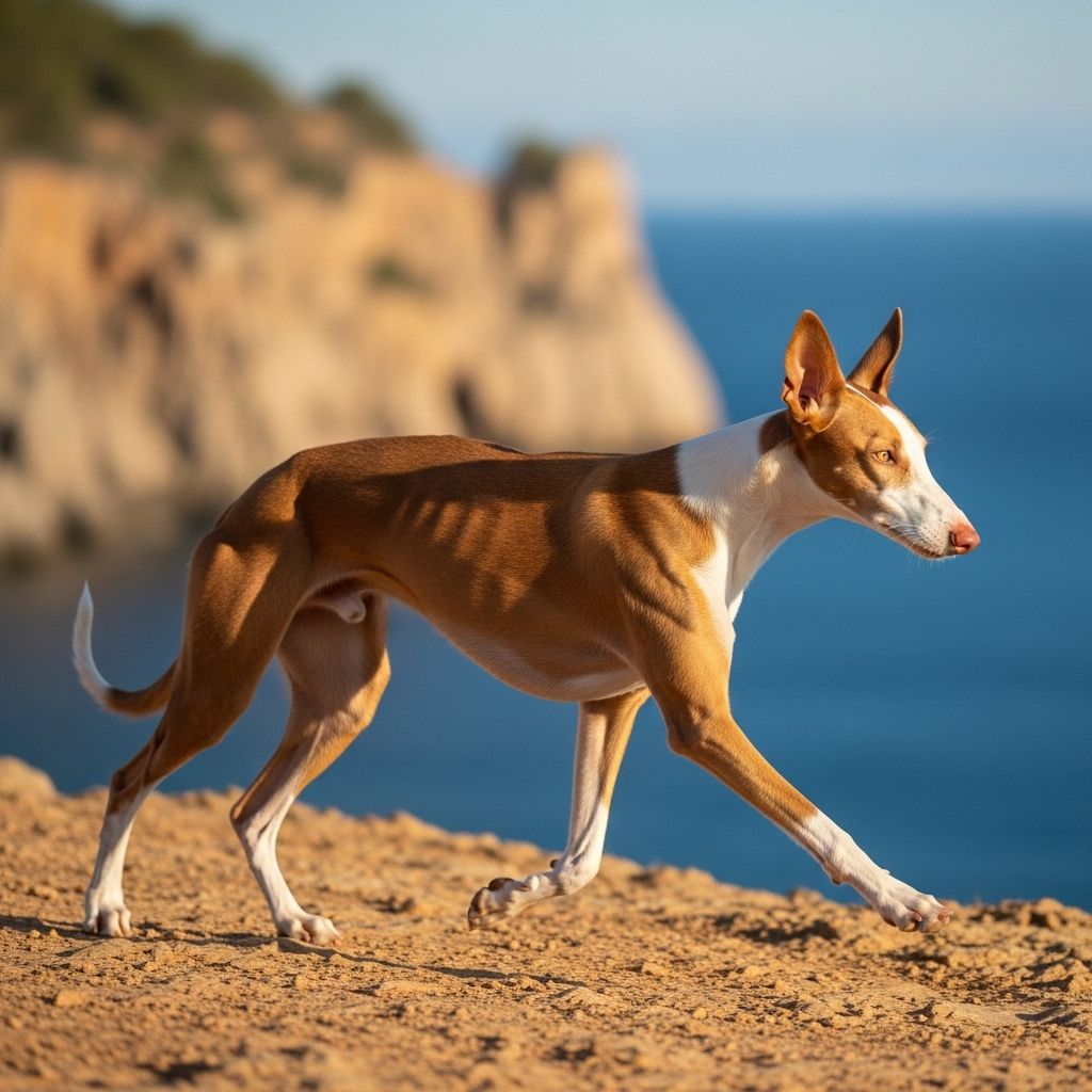 Ancient hunting lineage meets agility and gentle loyalty in a striking companion.
