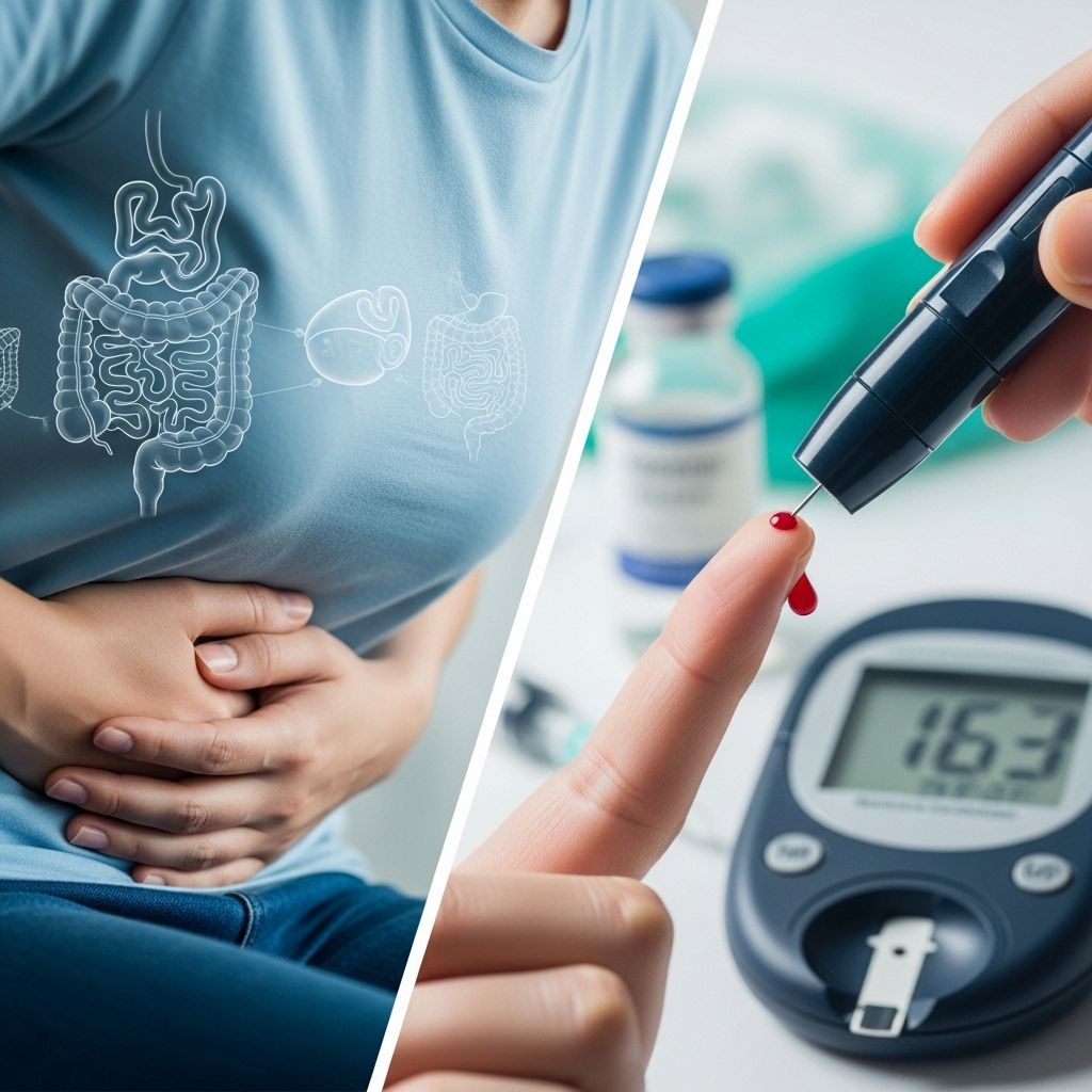 Explore how irritable bowel syndrome (IBS) and diabetes are connected, their overlapping symptoms, and effective management strategies.