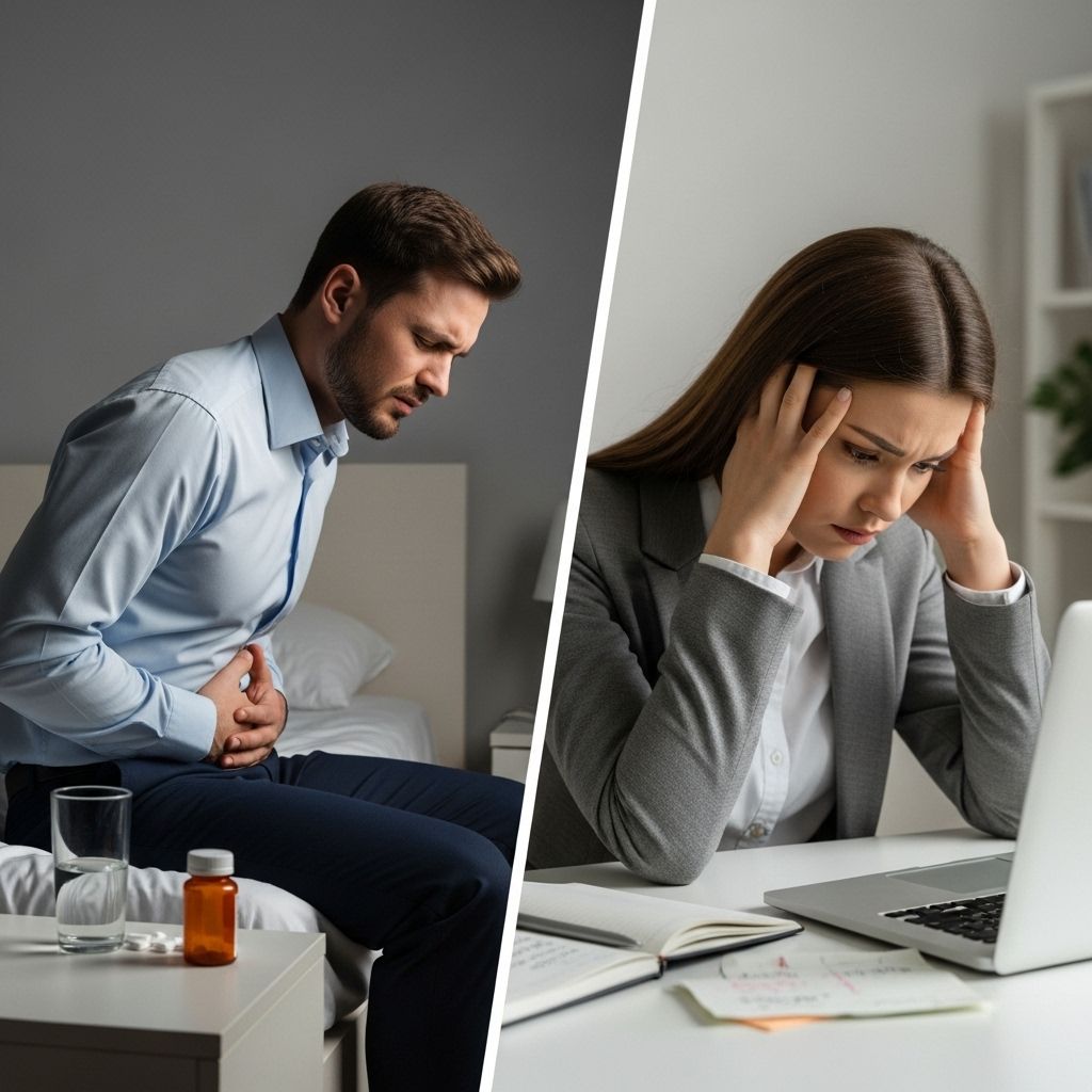 Explore how IBS symptoms differ between men and women, including unique challenges, triggers, and impacts on daily life.