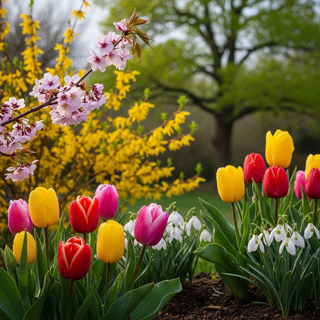 Discover the distinctive plants and trees that signal spring’s arrival, from native wildflowers to blossoming magnolias and resilient cacti.