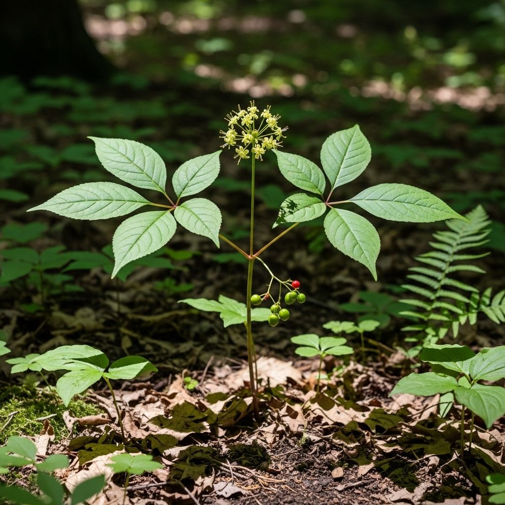 Comprehensive Guide to Identifying American Ginseng in the Wild Understand the complete identification process of American ginseng—learn to spot, age, and protect this valuable native herb.