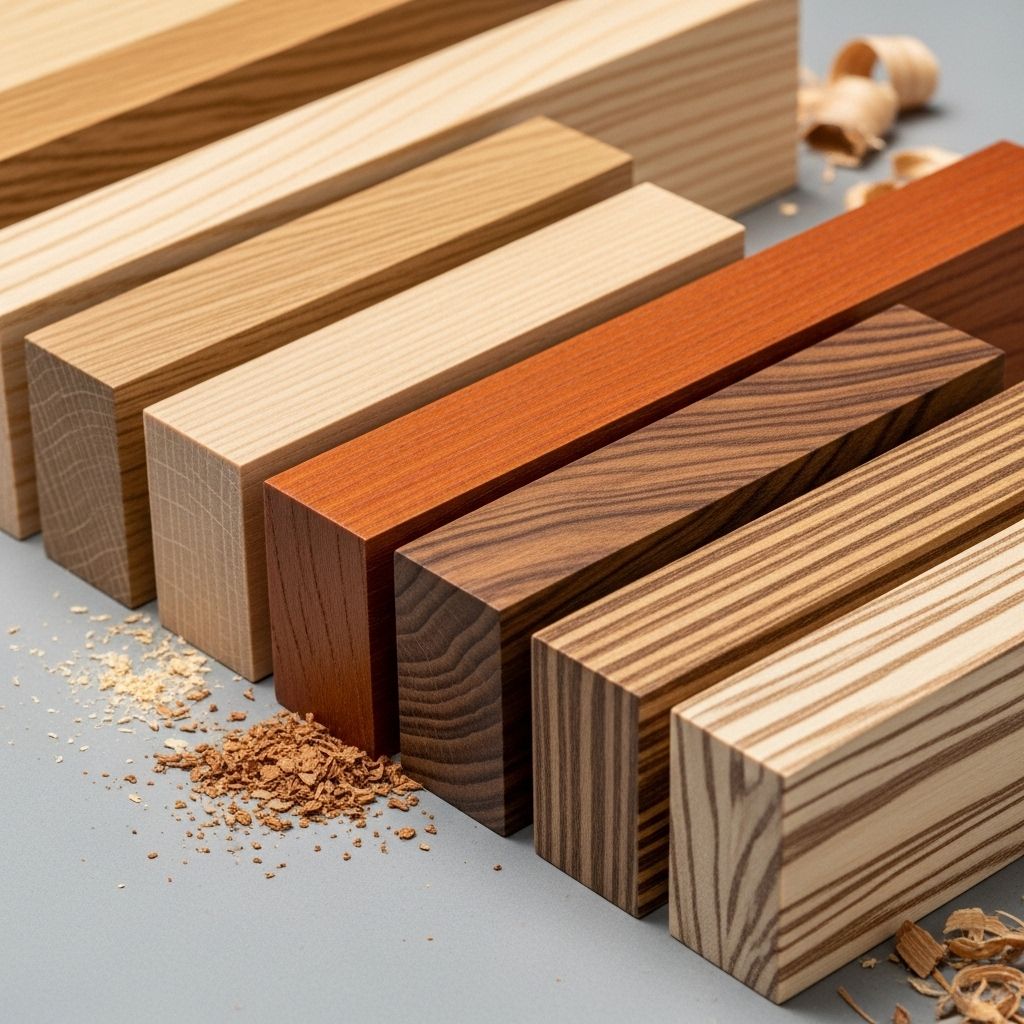 Discover how to identify popular hardwood species using grain, color, and unique features. Ideal for woodworkers and DIY enthusiasts.