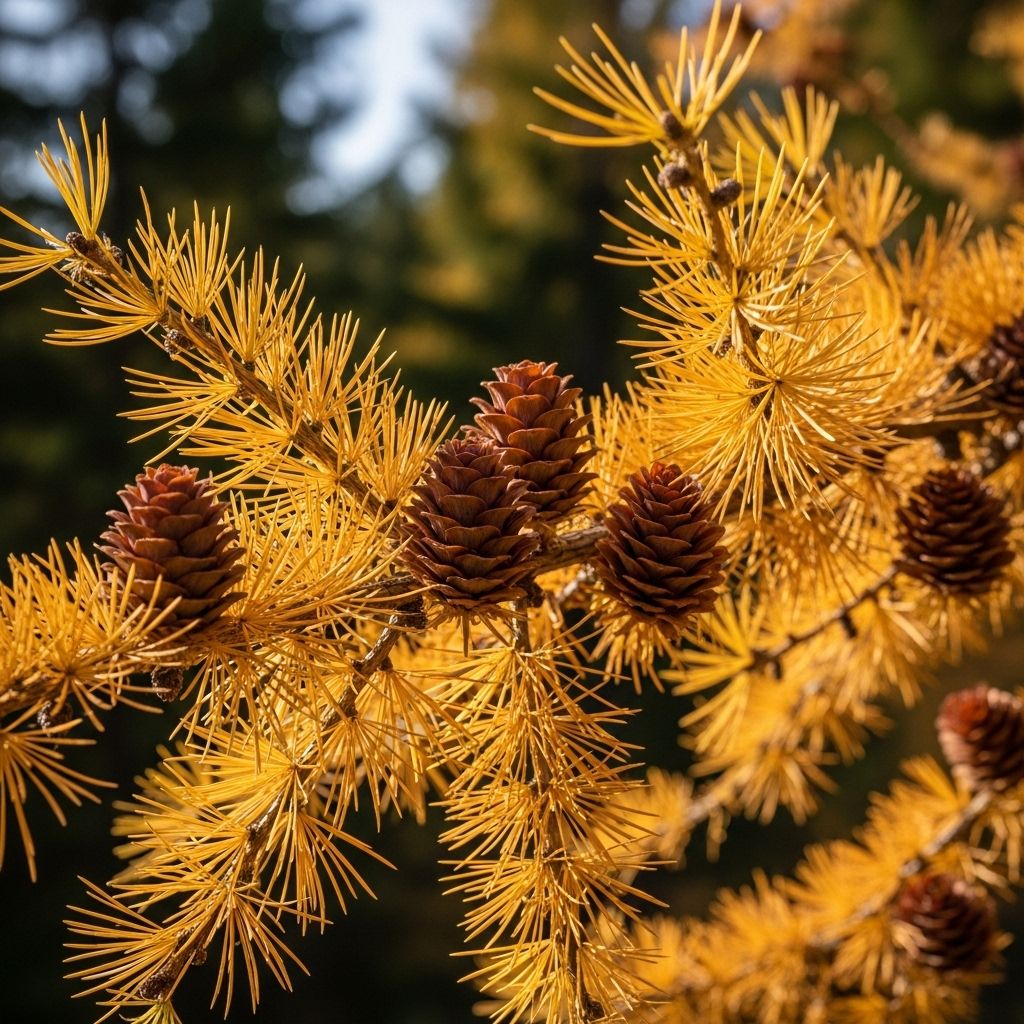 How to Identify Larch Trees: Guide to the Deciduous Conifer A detailed guide to identifying larch trees, from their distinctive needles and cones to habitat, varieties, and ecological value.