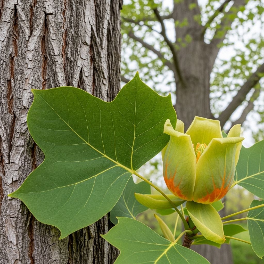 Discover everything you need to know to identify, appreciate, and recognize the versatile Yellow Poplar tree, from its leaves and flowers to its habitat and uses.